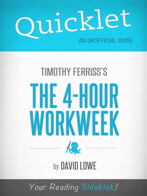 cover image of Quicklet on the 4-hour Work Week by Tim Ferriss